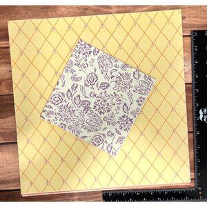 60 Sheets of Assorted Scrapbook Paper Pack - Various Patterns, Colors, & sizes